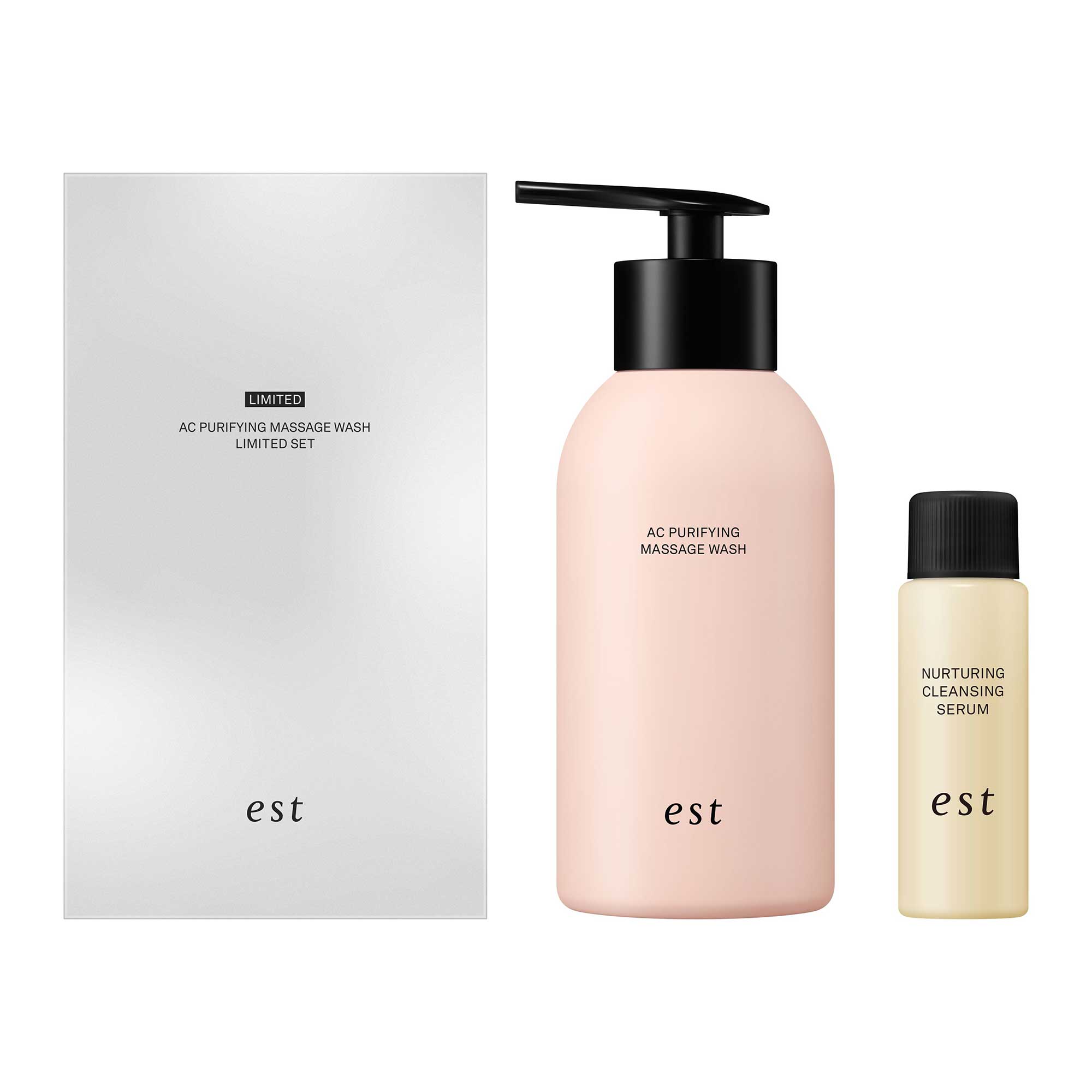 AC ピュリファイ マッサージウォッシュ リミテッドセットa / 170g、30ml / 限定品