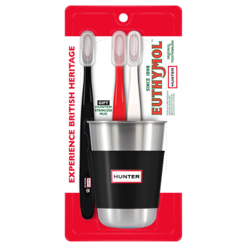 オリジナル歯ブラシステンレスマグセット(ハンター)