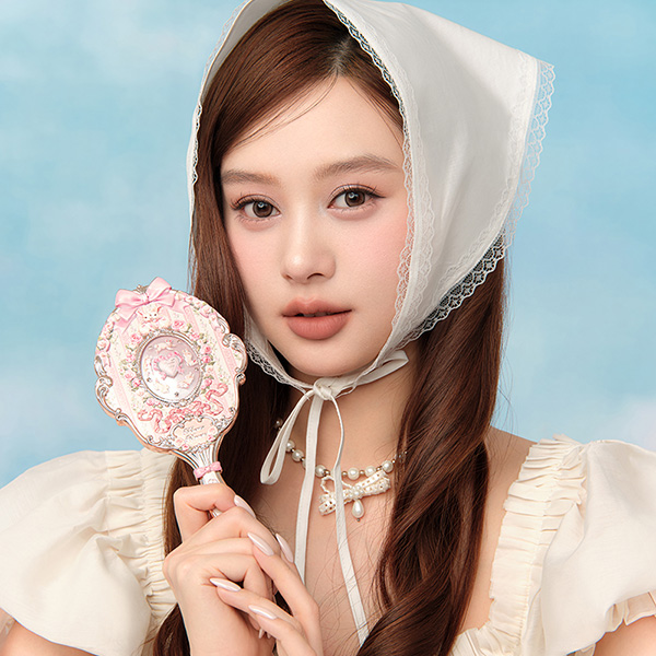 バニーガーデンテイルズ フルールリボンミラー / フェアリーロゼ / 1個 1