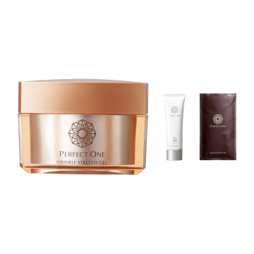 【入荷次第販売開始】薬用リンクルストレッチジェル+SPモイスチャーUVミニ+ディープモイスチャーマスク1枚セット