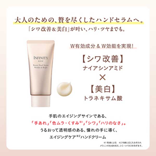 ビューティハンドセラム リンクル&ブライト+モーニングリニューEX トライアル付きセット / 55g、100g、0.6mL×4 1