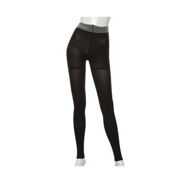 骨盤サポート着圧レギンス 細リブ80デニール