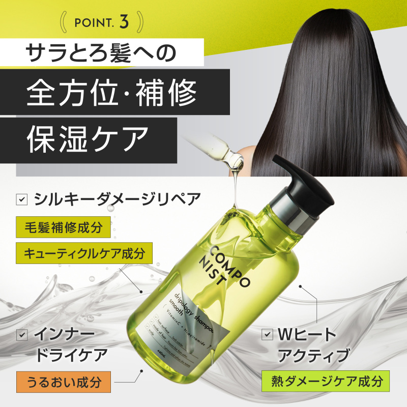 ドリポロジーヘアトリートメント スムース / COMPONIST(トリートメント
