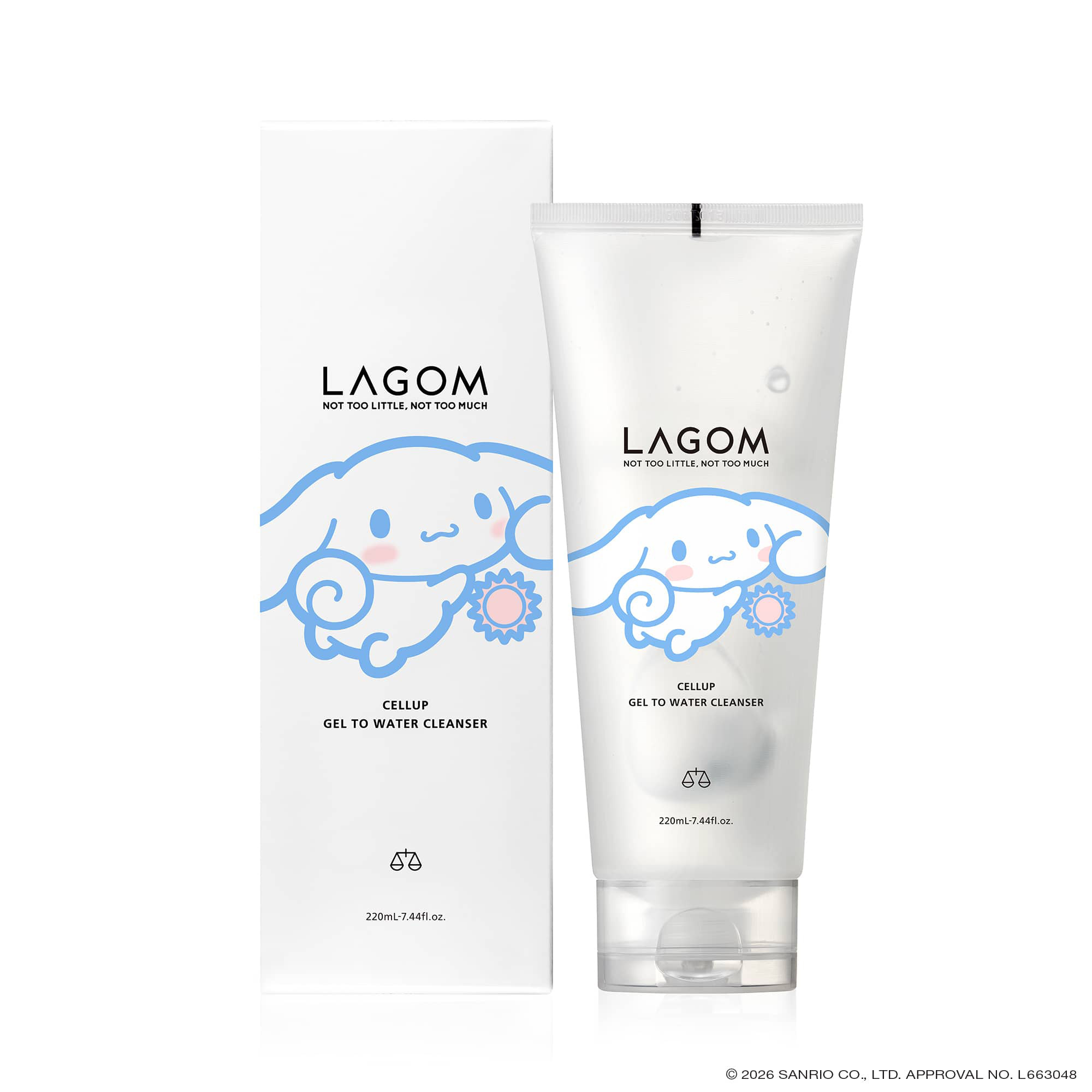 ジェルトゥウォータークレンザー / 220ml / シナモロール