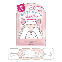 ひんやりアイマスク / 1枚入り / ピーチソルベ