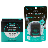 3Dホワイトニングパウダー3Dデンタルフロス / 限定品 / 25g、50m / プライムミント