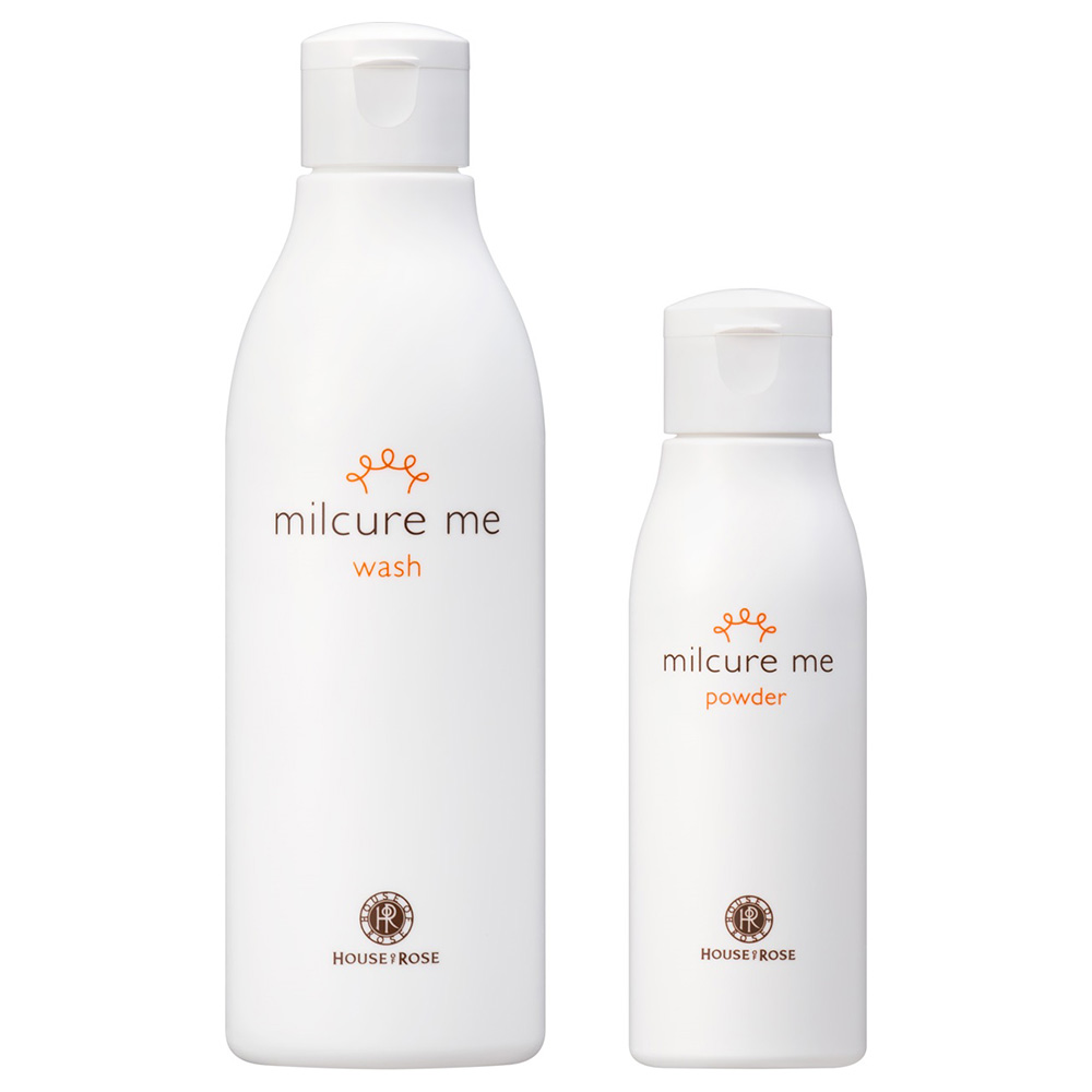 ミルキュア ミー ウォッシュ&パウダー / 250mL、50g / バニラミルクの香り