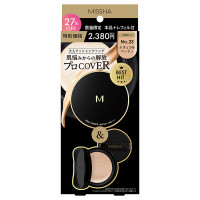【入荷次第販売開始】M クッション ファンデーション(プロカバー) 20周年セット / No.23 / 本体 15g、レフィル 15g
