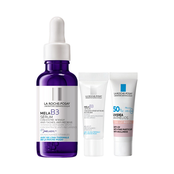 【数量限定】ラ ロッシュ ポゼ メラ B3 セラム 美容液 / SPF50+ / PA+ / 30mL、3mL、3mL / 本体