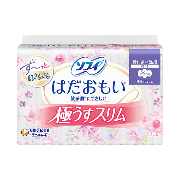 はだおもい極うすスリム / 17枚 / 260 羽つき