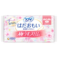はだおもい極うすスリム / 特に多い昼用 230 羽つき / 20枚