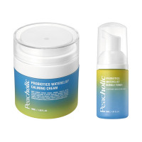 プロバイオティクスウォーターリーフカーミングクリーム+ミニウォーターリーフバブルトナーセット / 50ml、30ml