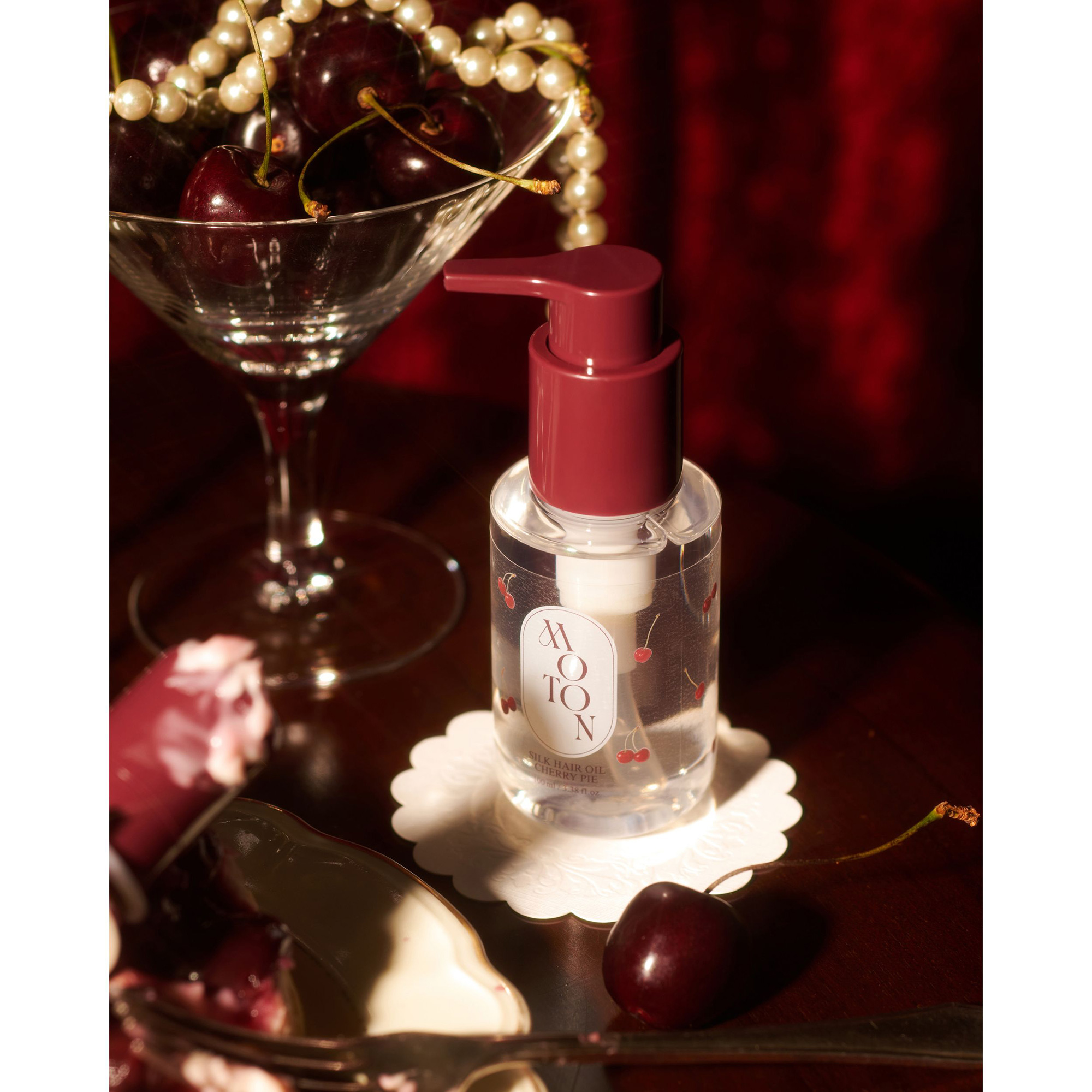 シルクヘアオイル / 100ml / CHERRY PIE 1