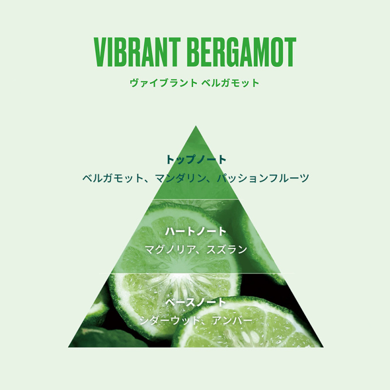 数量限定】ヴァイブラント ベルガモット オードトワレ / THE BODY SHOP
