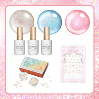 マグネティズム 2026夏限定色パーツ付きセットB / 10ml、10ml、10ml、2個入り、1枚