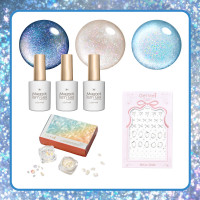 マグネティズム 2026夏限定色パーツ付きセットA / 10ml、10ml、10ml、2個入り、1枚