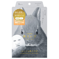 ネピア鼻セレブSKINLISM ふっくら肌うさぎ 美容液マスク / 3枚