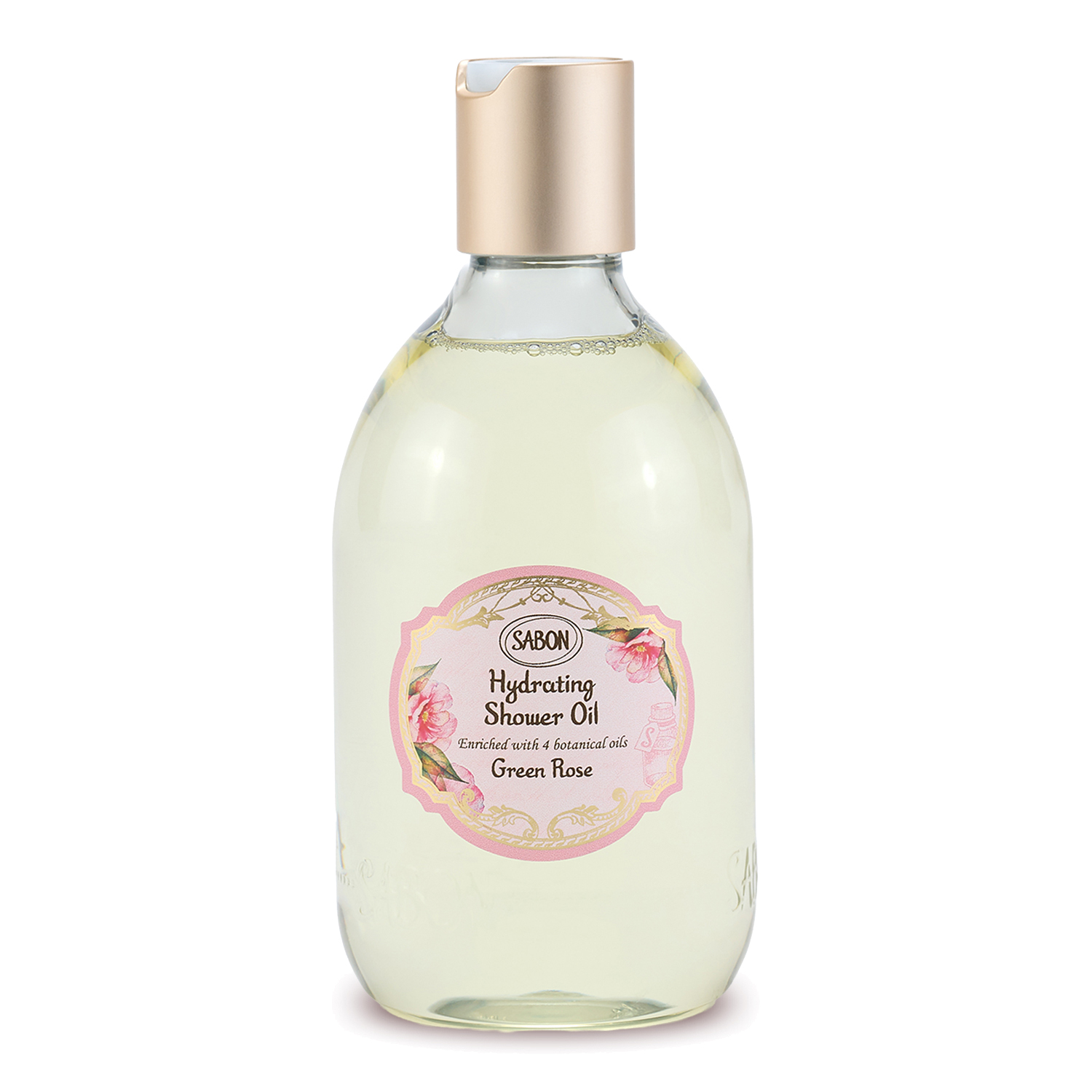 ハイドレイティング シャワーオイル グリーン・ローズ / 300mL