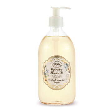 ハイドレイティング シャワーオイル パチュリ・ラベンダー・バニラ