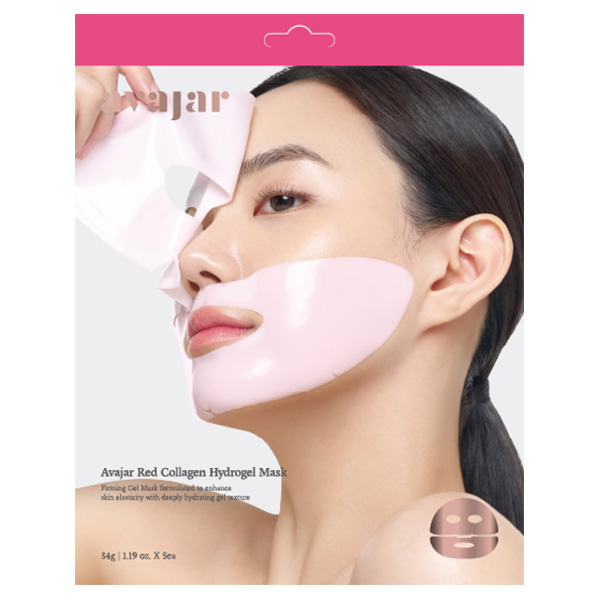 レッドコラーゲンハイドロゲルマスク