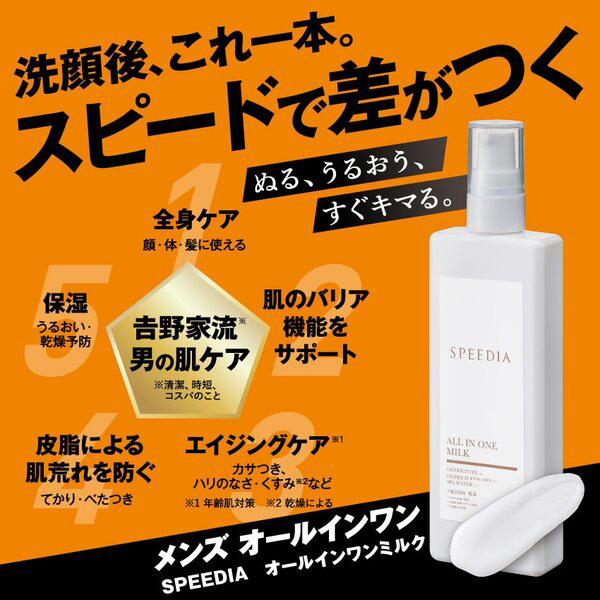 オールインワンミルク / SPEEDIA(オールインワン化粧品, スキンケア