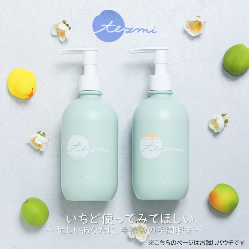 モイスチャーリペアシャンプートリートメント パウチ / tezmi(その他