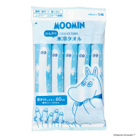 ムーミン 氷冷タオル / 5枚 / クールミントの香り