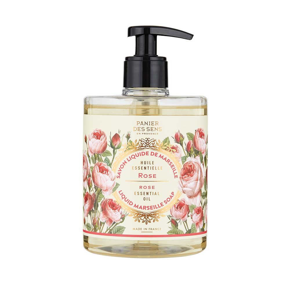 エッセンシャルズリキッドマルセイユソープ / 500mL / ローズ
