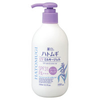 ハトムギ トーンアップUVミルキージェル / ポンプタイプ(本体) / ラベンダー / 250ml