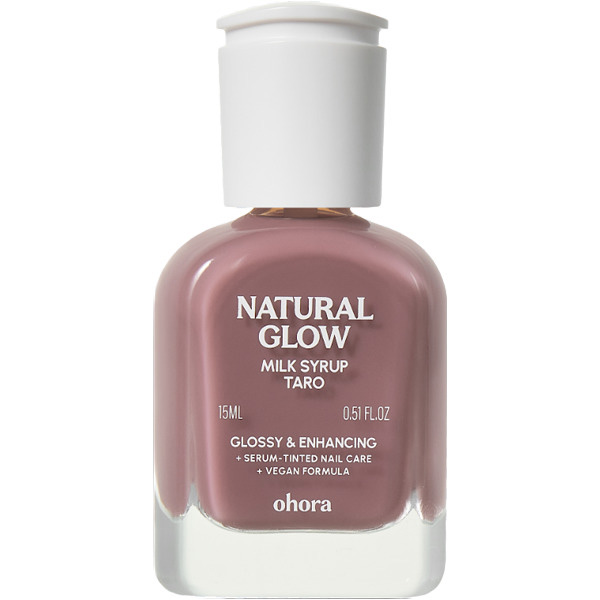 Natural Glowマルチネイル強化剤 / PC-NS-015-J-OF MilkSyrup Taro / 15mL