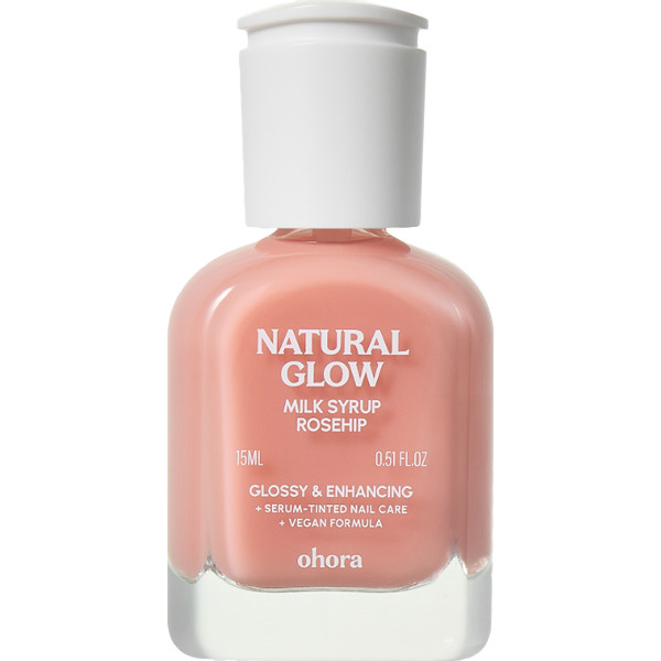 Natural Glowマルチネイル強化剤 / PC-NS-012-J-OF MilkSyrup Rosehip / 15mL