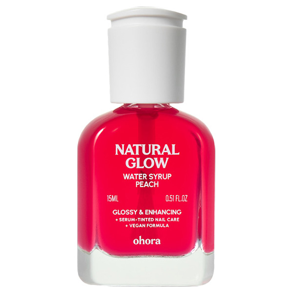 Natural Glowマルチネイル強化剤 / PC-NS-008-J-OF WaterSyrup Peach / 15mL
