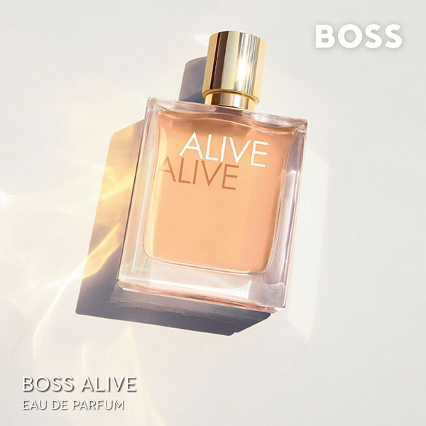 BOSS ALIVE 香水 角型ボトル ボス アライブ オードパルファム / ボス(香水, 香水・ヘアフレグランス