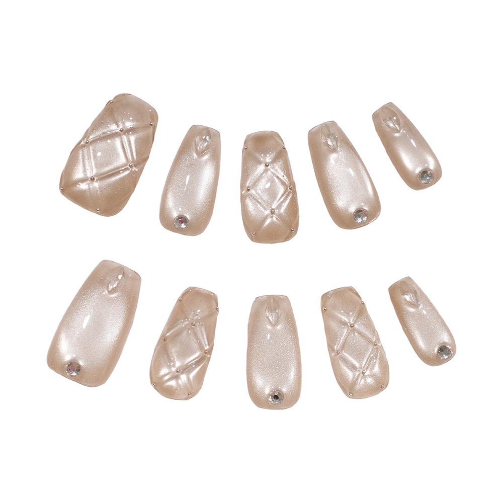 ネイルチップ / Quilted Glow / 10枚、2枚、2枚、1本、1本