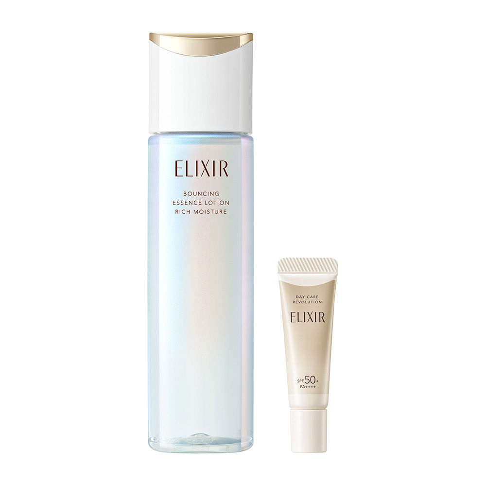 エリクシール シュペリエル エイジングケア 化粧水 体感セット aD ca / 170mL、5mL / 限定品、本体 / リラックス感のあるアクアフローラルの香り / しっとり