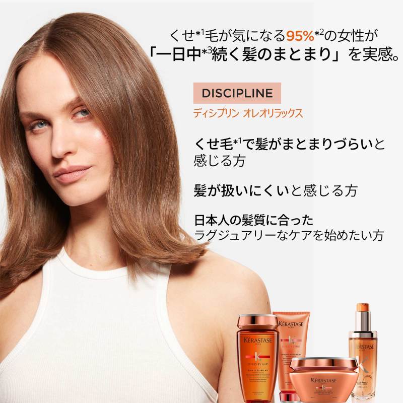 入荷次第販売開始】ディシプリン バンオレオリラックス / ケラスターゼ