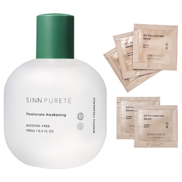 マインドフルフレグランス ノンアルコール パッショネート・アウェイクニング+AGセラムラミ5包