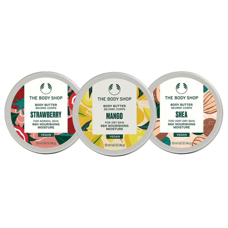 THE BODY SHOP ボディバター 3種セット ミニボディバター トリオ / THE BODY SHOP(ボディケアキット, キット