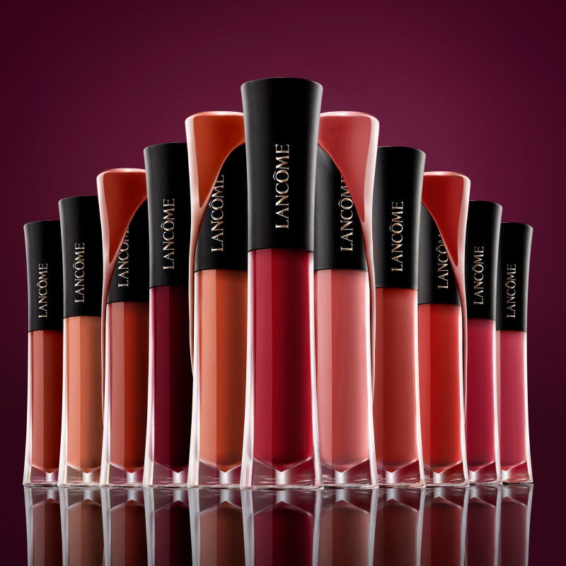 LANCOME ラプソリュ ラッカー(口紅・リキッドルージュ) 7本セット ラプソリュ ルージュ グレーズ ティンテーション / ランコム(リキッド