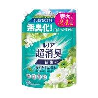 超消臭 抗菌 柔軟剤 / 詰替え / 745ml / みずみずしく香る フレッシュグリーンの香り