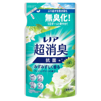 超消臭 抗菌 柔軟剤 / 詰替え / 330ml / みずみずしく香る フレッシュグリーンの香り