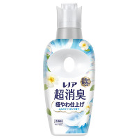超消臭 極やわ仕上げ 柔軟剤 / 本体 / 475ml / ふんわりシャボンの香り