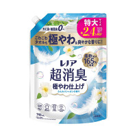 超消臭 極やわ仕上げ 柔軟剤 / 詰替え / 745ml / ふんわりシャボンの香り