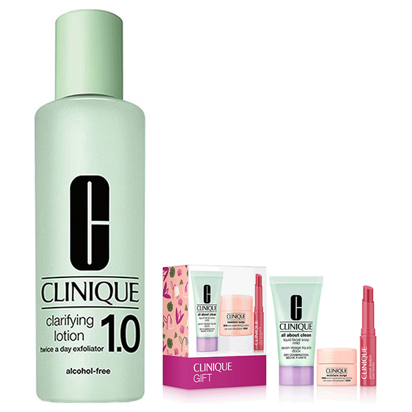 選べるふき取り化粧水 セット 〈クラリファイング ローション 1.0 400mL〉 / 400mL、30mL、5mL、1.2g