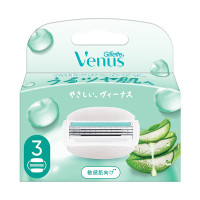 うるツヤ肌 敏感肌むけ 3枚刃 替刃 / 3個