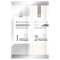 &honey Professional システム リペア シャンプー&ヘアトリートメント 2連お試し / 10ml、10g