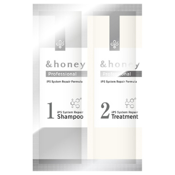 &honey Professional システム リペア シャンプー&ヘアトリートメント 2連お試し