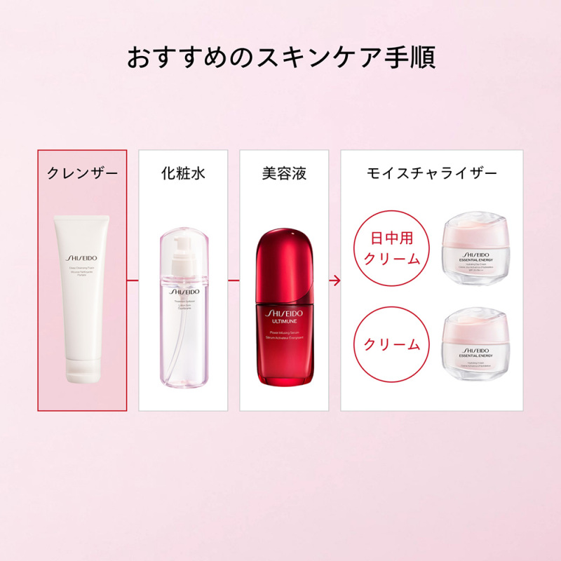 ディープ クレンジングフォーム / SHISEIDO(シセイドウ)(洗顔フォーム