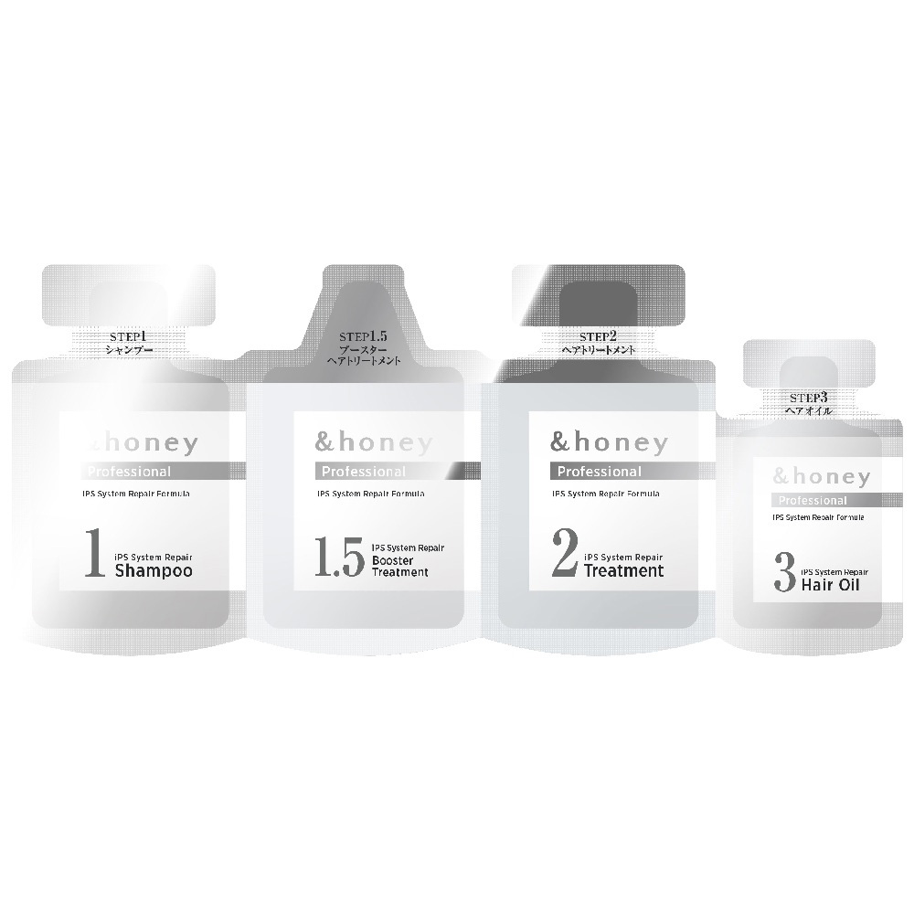 &ハニープロフェッショナルSR 4STEPお試し / 10mL、10g、8g、3mL