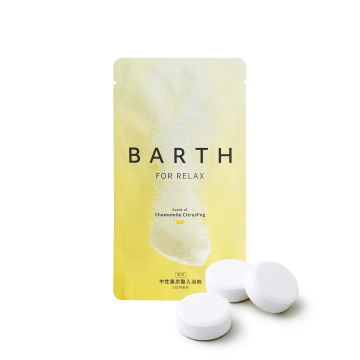 薬用BARTH中性重炭酸入浴剤RELAX Chamomile CitrusFog 02